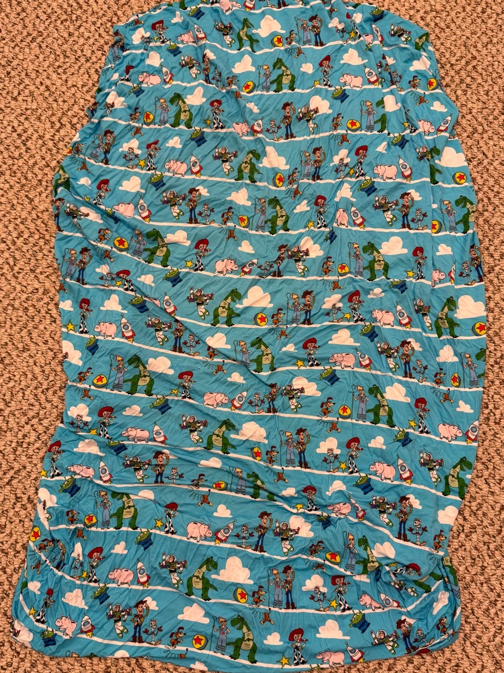 Toy Story crib sheet